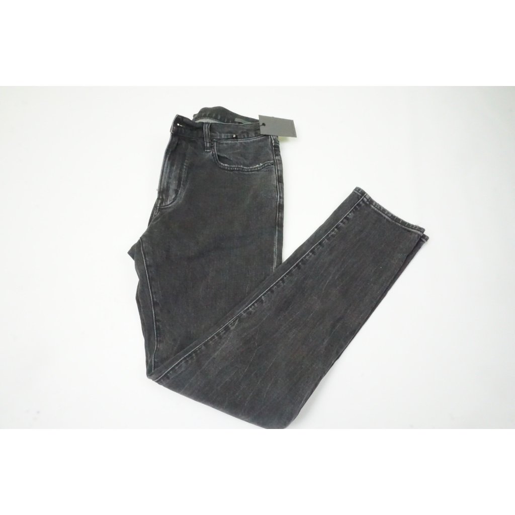 John Varvatos Jv704Tapered Black Mens Cotton Jeans Sz 30 Brand New
